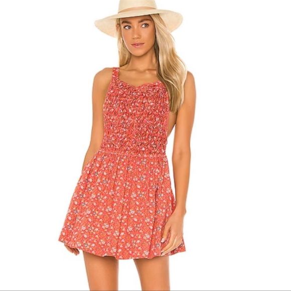 Free People Dresses & Skirts - FREE PEOPLE | ✨NEW✨ Petunia Mini Dress in Poppy Combo